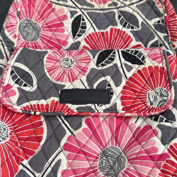 Vera Bradley Backpack Purse Front Flap Printed Pattern Quilted - Picture 5 of 10